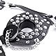 TUYMNI Öffnen Mund Gag Maske Haube BDSM Fetisch Maske - Fetisch Mundknebel mit Nieten und Stacheln SM Bondage Harness Set Slave Extrem Sexspielzeug für Frauen Männer Paare