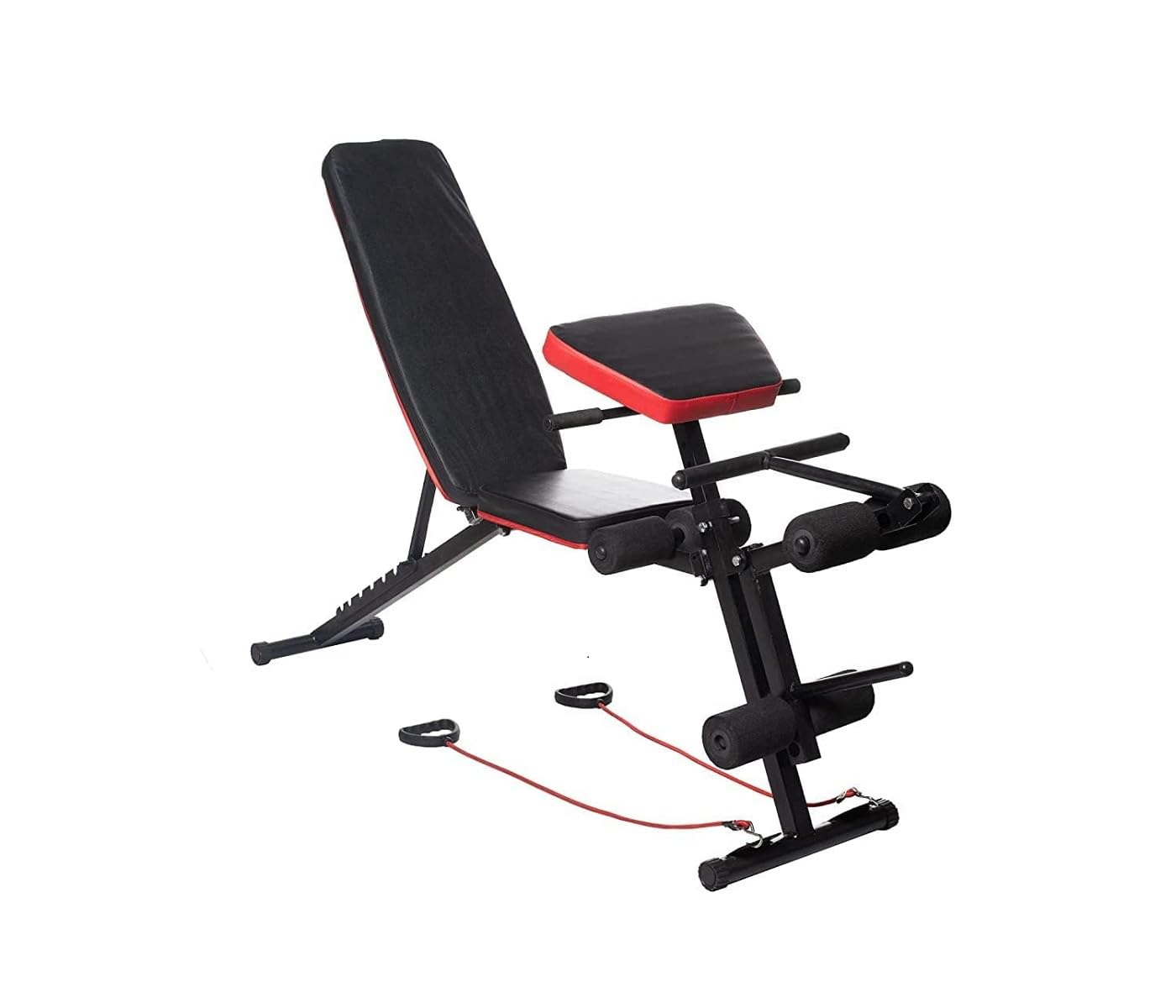 IRIS Bench Adjustable Weight Bench Home Gym Adjustable Weight Bench Foldable Workout Bench Fitness Chair， Utility Weight Benches for Full Body Workout-image-24