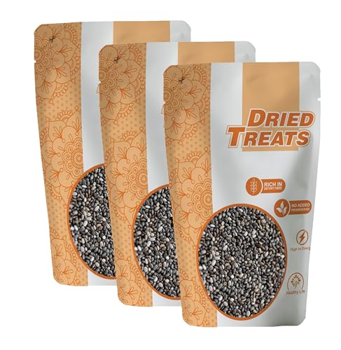 Image of Dried Treats Dried Fruits Nuts And Seeds (Chia Seeds, 750g (3x250g))