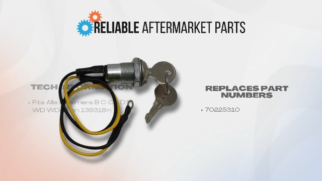 Amazon.com: Ignition Switch Fits Allis Chalmers B C CA D14 WD WD45