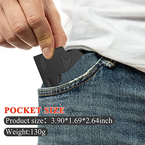 Ludex Universal Pistol Speed Loader, Mag Reloader for 9mm Luger 10mm .40S&W .45ACP .357Sig .380ACP 1911 Single and Double Stack Magazines-Dark Black
