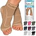 TechWare Pro Ankle Brace Compression Sleeve - Relieves Achilles Tendonitis, Joint Pain. Plantar Fasciitis Foot Sock with Arch Support Reduces Swelling & Heel Spur Pain. Injury Recovery for Sports