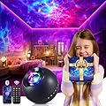 OneFire Galaxy Light Projector with Gift Box/360 Lighting Modes/15 White Noise/Bluetooth Speaker Star Projector for Bedroom for Teen Girls, Kids Room Ambient Lighting