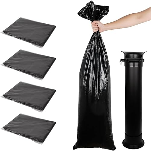 watchget Espresso Knock Box Garbage Bag Commercial Floor Standing Espresso Dump Bin Large