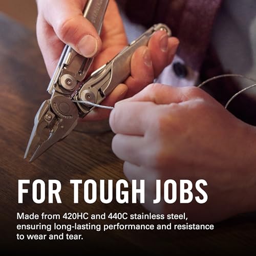 Image of LEATHERMAN, Surge, 21-in-1 Heavy-Duty Multi-tool for Work, Home, Garden, DIY & Auto, Black