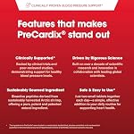 Blood Pressure Supplement w/Clinically Proven Arctic Shrimp Marine Peptide | 30-Day Supply | 60 Tablets | Non-Prescription for Cardiovascular Support | Made in Canada
