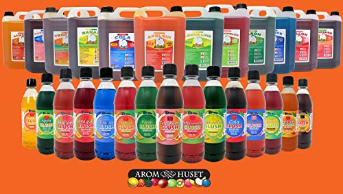 Blue Ice-Slushkonzentrat 500 ml, Mischungsverhältnis 1:5 | Slush-Eis | Crush-Eis | Wassereis | ohne künstliche Farbstoffe | für Slushie-Maker