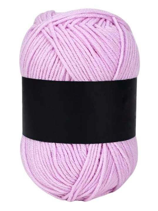 Fil de coton pour crocheter tricot moyen | 5 rouleaux 50g fil à tricoter 4 épaisseurs
