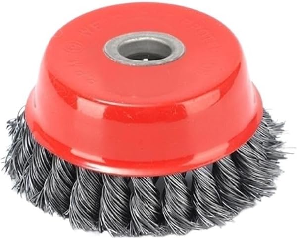Compatible For P8DA 3/4 Inch Steel Wire Wheel Polishing Ball Rust Removal Surface Polishing Metal Processing Home Repair