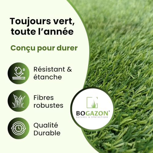 Gazon synthétique résistant UV Gaïa pour oublier la pelouse brûlée - 6