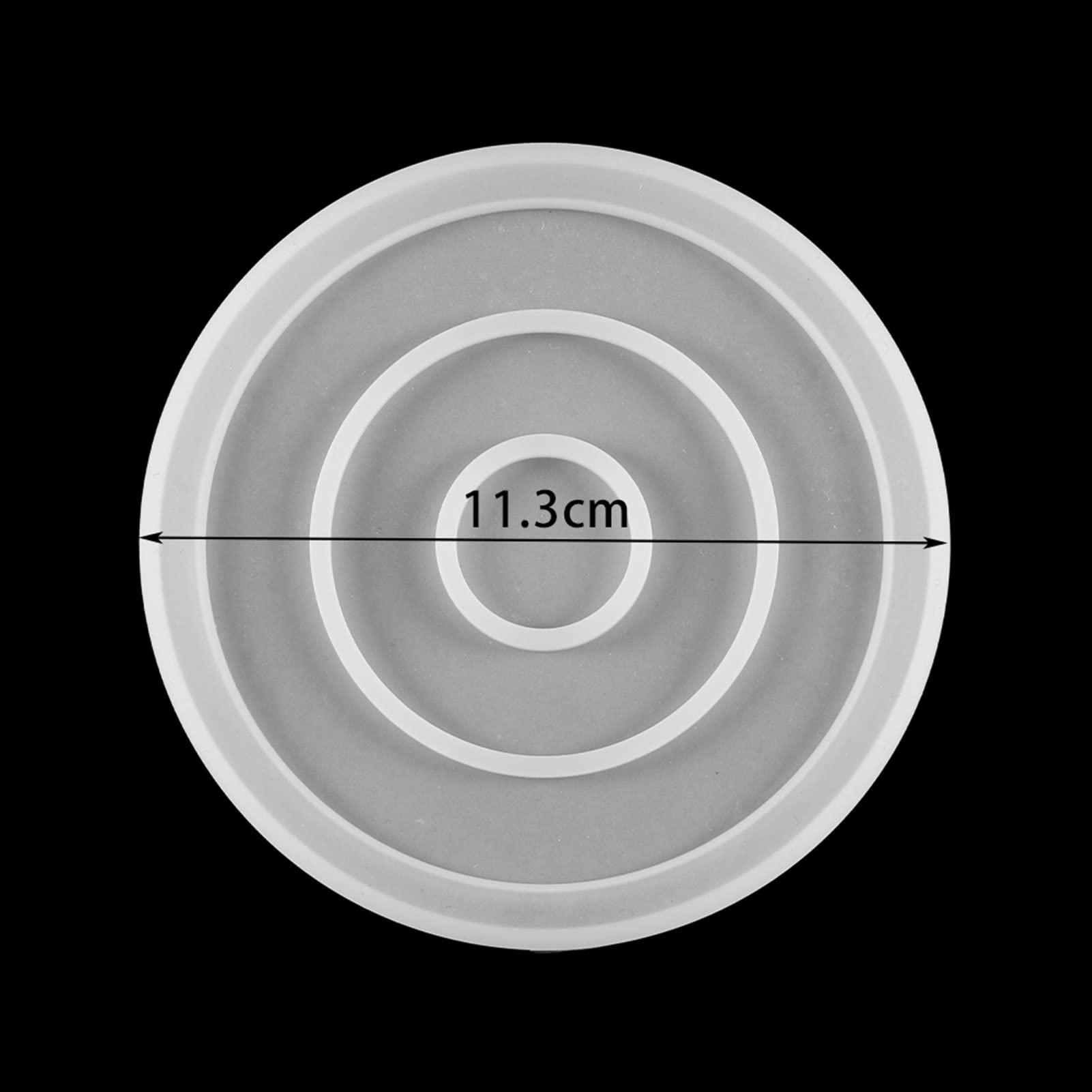 Girl's Gift 8 Styles Coaster Silicone Molds Hearts Square Flower Tray Cup Mat Epoxy Resin Mold for DIY Jewelry Making Home Decor Supplies，DIY Handicraft Jewelry Making Kit (Color : 2)