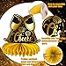 Happy New Year Honeycomb Centerpieces 2026 New Year's Eve Table Decorations 12Pcs New Year Theme Party Supplies Black and Gold Cheers to 2026 Centerpieces for Countdown Party Decor