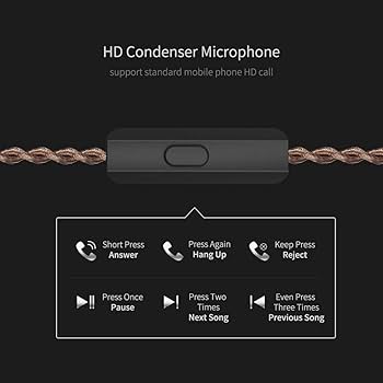 Amazon.com: Linsoul KZ ZSX 5BA+1DD 6 Driver Hybrid in-Ear HiFi