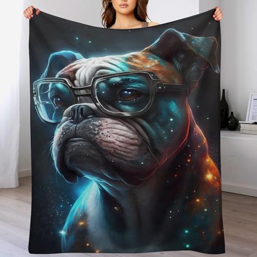 Manta de forro polar para sofá y cama 140x180 cm de franela gruesa 2