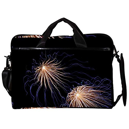 Sacoche ordinateur portable 15.4 bandoulière housse méduses