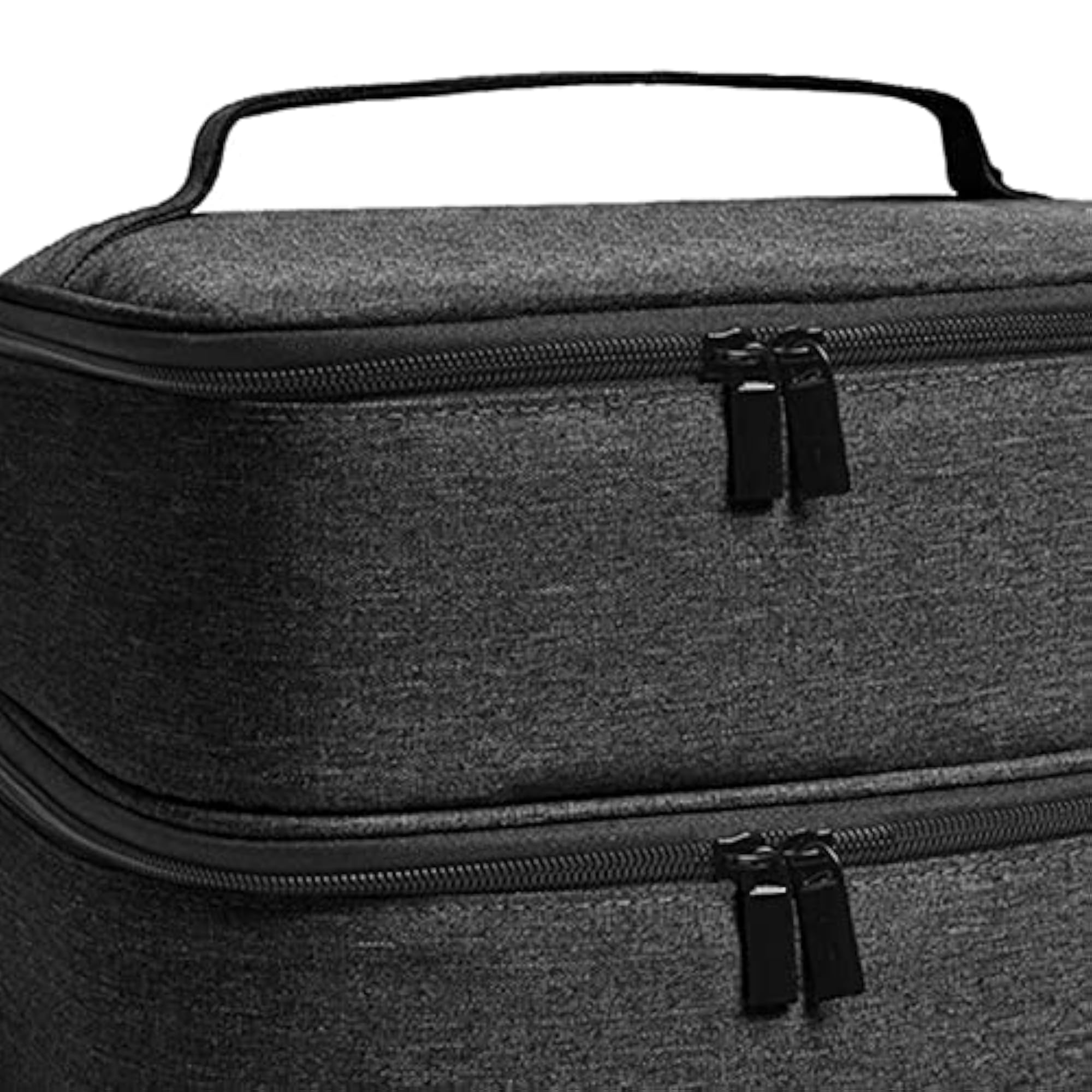 Double Layer Nail Polish Storage Bag, Portable Makeup Bag