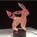 Produktbild Umbreon Pokemon Go 3D Acryl Nachtlicht Usb Schlaf Licht 3Aa Batterie 7 Farbwechsel Tischlampe Schlafzimmer Dekor Kinder Geburtstagsgeschenk