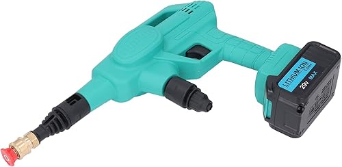 Miniatura 9 de Lavadora de alta presión inalámbrica Limpiador de mano alimentado por batería para el piso del automóvil del hogar (enchufe de EE. UU.)