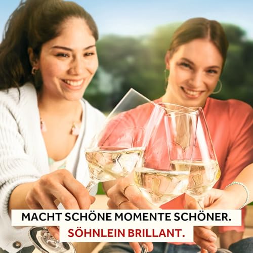 Söhnlein Brillant Halbtrocken (6x0,75 l) – Deutscher Sekt, feinperlig und fruchtig – Frisch, leicht, passend für Feiern und besondere Anlässe