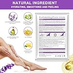 ALIVER Foot Peel Mask 3 Pack, Exfoliator Peel Off Calluses Dead Skin Callus Remover, Baby Soft Smooth Touch Feet-Men Women (Lavender) - Image 3