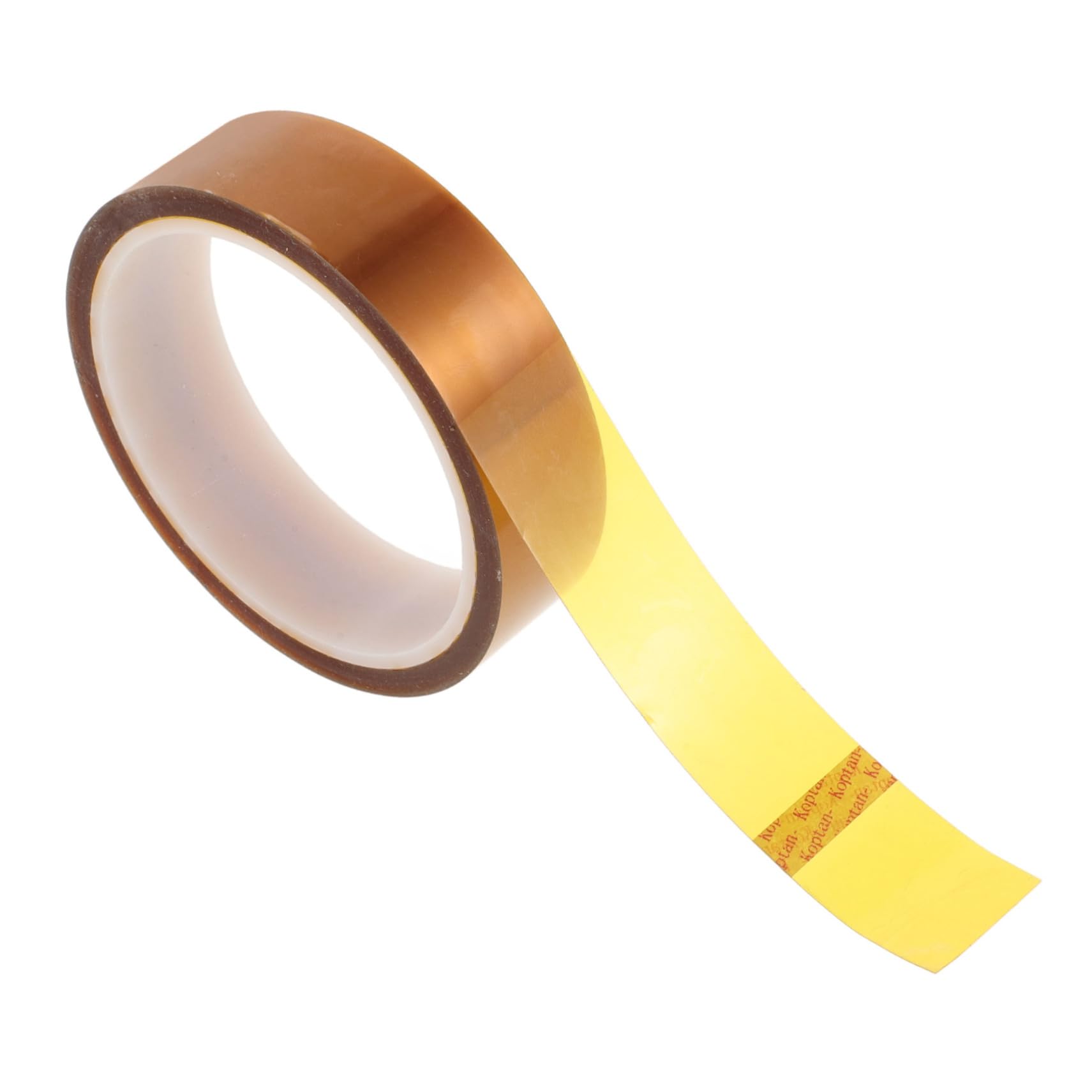 FUNOMOCYA Industrial Heat Resistant Tape 300°c Polyimide Heat Adhesive Transfer Tape for Sublimation (10m Roll)