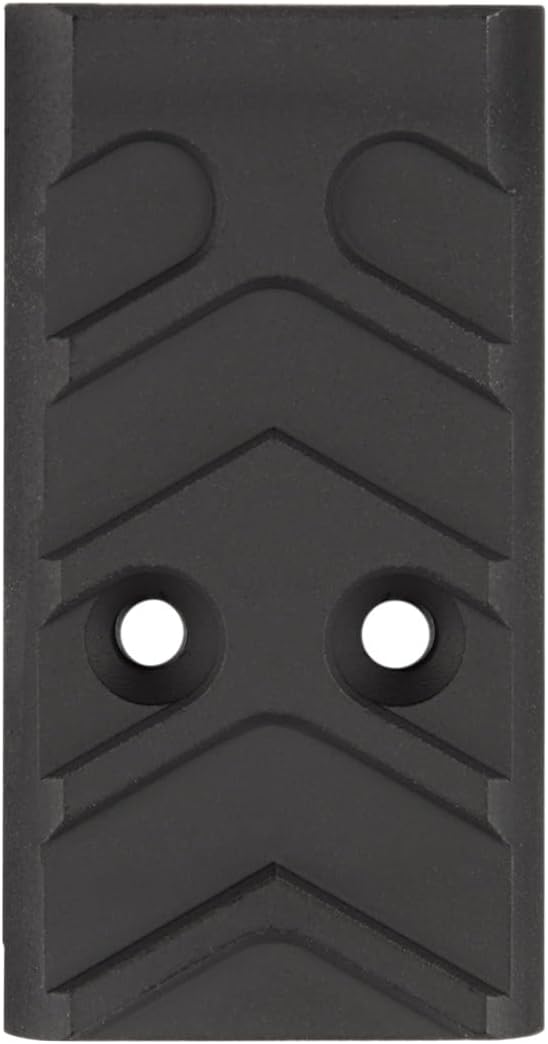 NDZ Performance Brass Optic Cover Plate for Glock Gen 4-5 & Crossover MOS – Fits G17 G19 G22 G23 G34 G35 G40 G41 G45 G47 – Cerakote Finish – Aspis Cut – USA Made