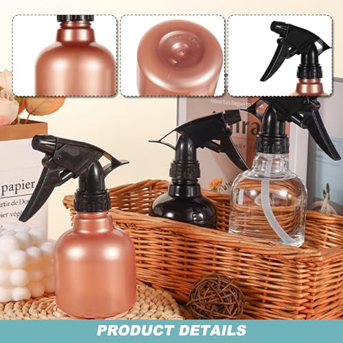 Eteamcan Sprühflasche Klein Haare 250ml Leere Kleine Sprühflaschen Friseur Wassersprühflasche zum Befüllen Haar Wassersprüher Pflanzen Spray Bottle Hair 3er