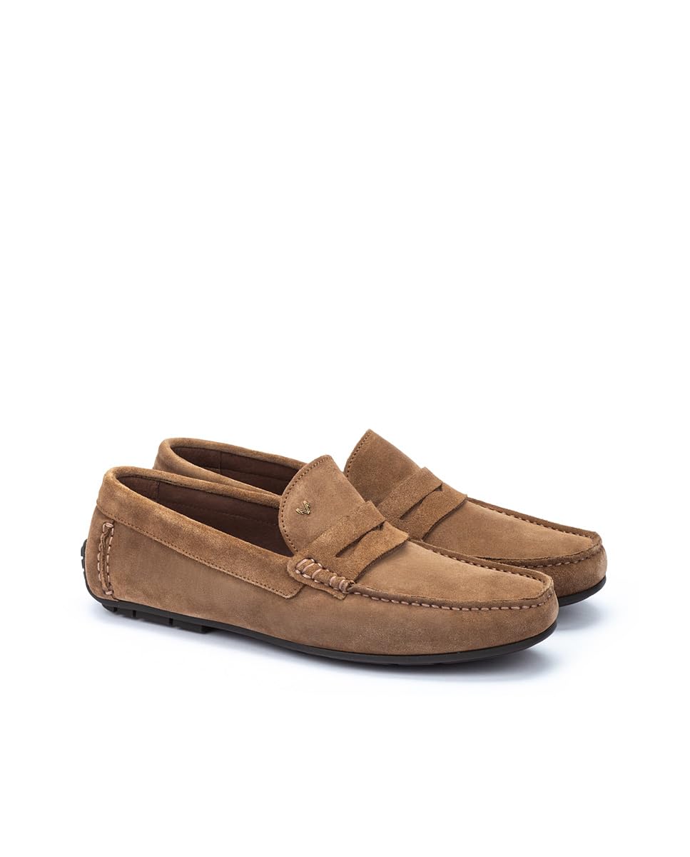 MARTINELLI Men's Mocasines En Piel Pacific para Caballero Color Castor Loafers, 9.5 UK - Image 2
