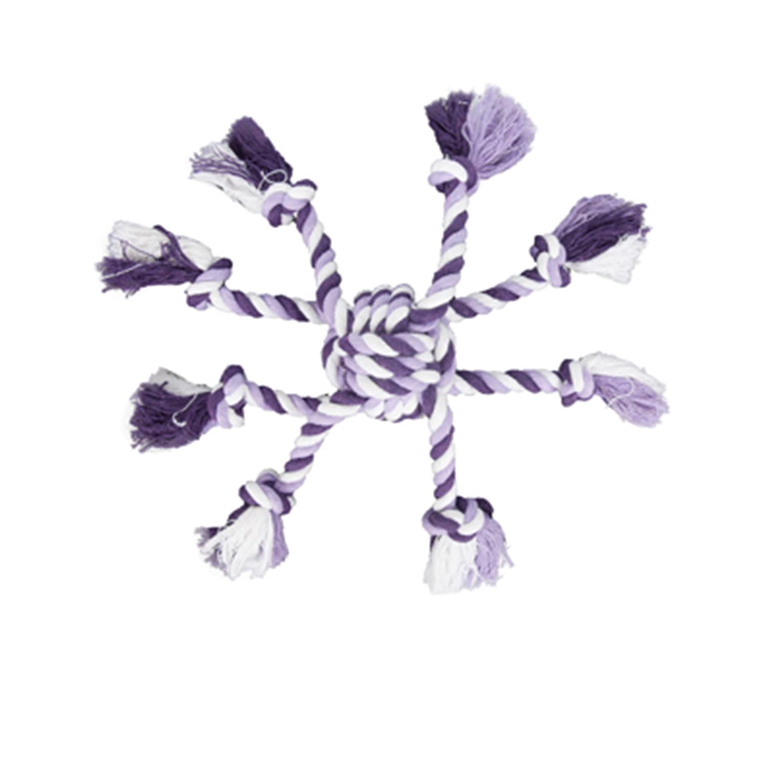 PULL ROPE COTTON OCTOPUS PURPLE