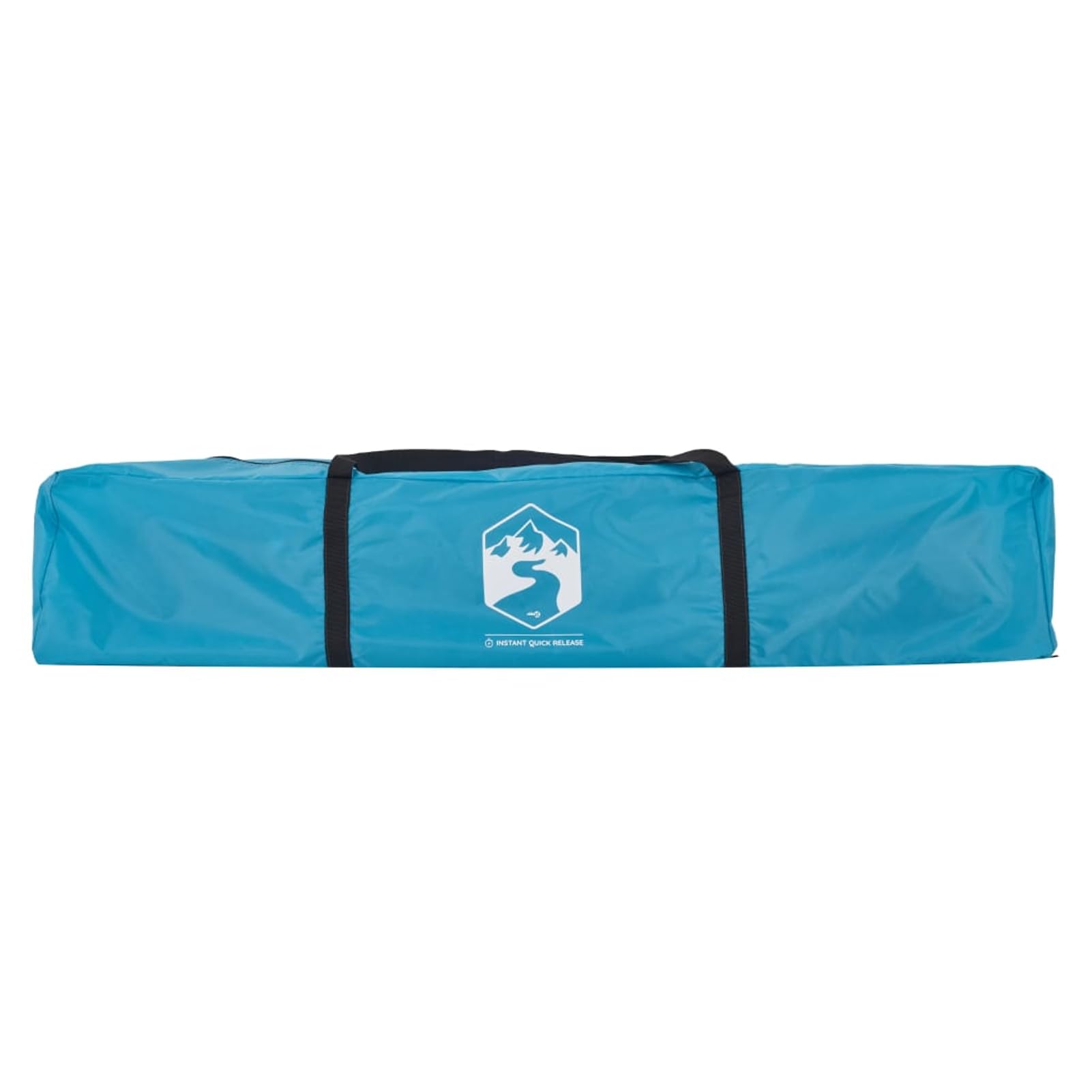 Gecheer Tenda da Campeggio 3 Posti Blu a Cupola con Sistema di Montaggio Rapido, Parapioggia Staccabile, E-Port e Tessuto in Poliestere 190T con Rivestimento PU, per Campeggio All'Aperto