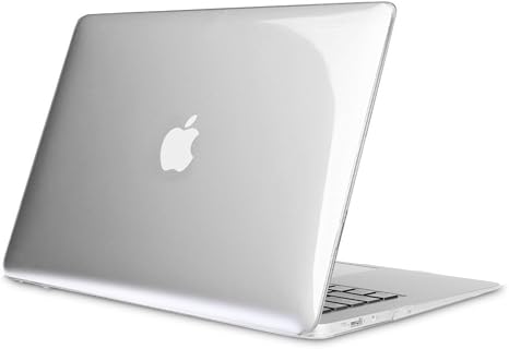 Fintie MacBook Air 13 Inch Case - Fits Previous Generations A1466 / A1369 (Will Not Fit 2018 MacBook Air 13 with Touch ID A1932), Slim Snap On Hard Shell Protective Cover, Crystal Clear: Buy Online at Best Price in UAE