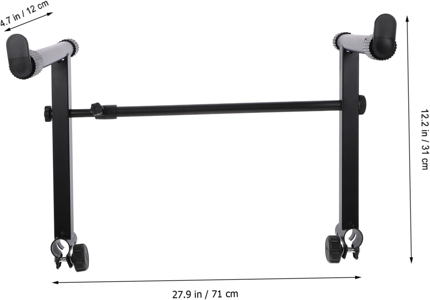 Keyboard Stand Rack Heavy-duty Piano Stand for Electric and Digital Keyboards Construction Slip Pads for Use
