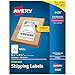Avery? Printable Blank Shipping Labels, 8426, Rectangle, 5-1/2" x 8-1/2", White, Pack Of 200 Labels