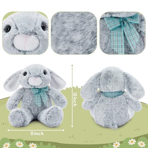 Image of MaoGoLan 3Pcs Bulk Soft and Cuddly Easter Bunny Rabbit Plush, 14 inch Stuffed Bunny Gift for Kids, Boys, Girls, Party Decorations