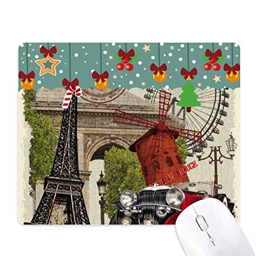 Alfombrilla de ratón para coche de la Torre Eiffel para trabajar con estilo