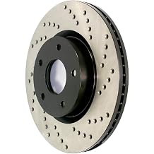 StopTech 128.34144L Automotive Replacement Front Left Cross Drilled Brake Rotor Fits Select BMW 335i/240i/435i/440i