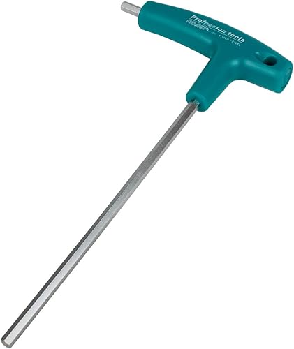 Larcele Llave hexagonal con mango en T, juego de llaves hexagonales de brazo largo, métrica, 1 pieza (0.197 in)