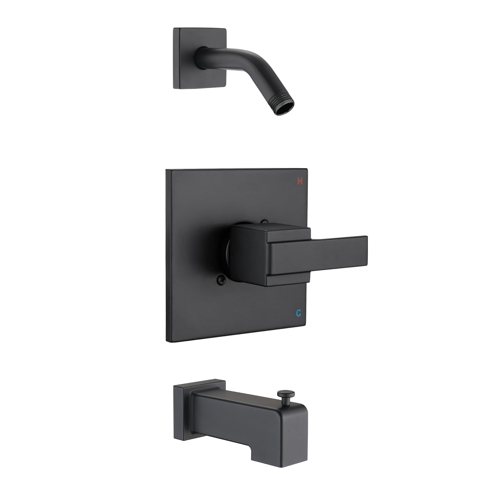 Photo 1 of Ultrimkit Shower Faucet Trim Kit Matte Black