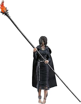 figma Demons Souls PS5 Black-Robed Fire Maiden PS5 Non-Scale Plastic Made Pre-Painted Movable Figure