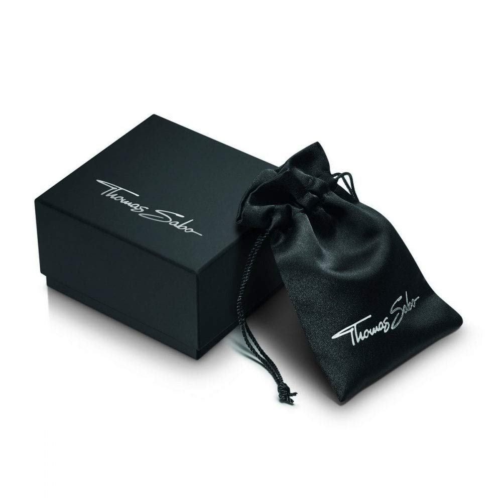 Thomas Sabo Damen Kette Herz Anhänger Zirkonia 925 Sterling Silber KE1554-051-14-L45v