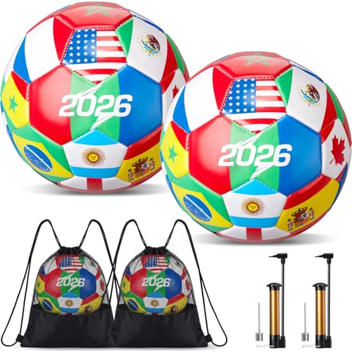 Tellingyou World Flag Soccer Ball
