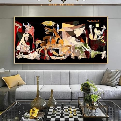 Impression Guernica Picasso sur toile premium grand format sans cadre