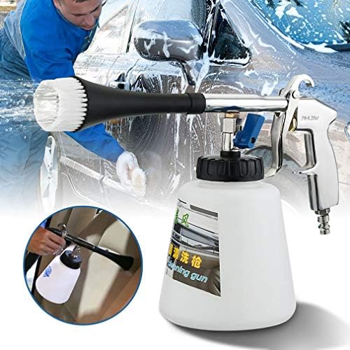 High Pressure Air Pulse Car Cleaning Gun with Brush Multifunctional Surface Interior Exterior Cleaning Kit