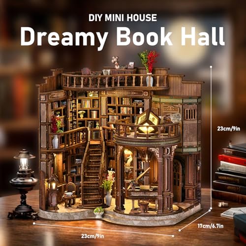 Maison de poupee miniature en bois Lannso AWO2-003 a fabriquer soi-meme - 2