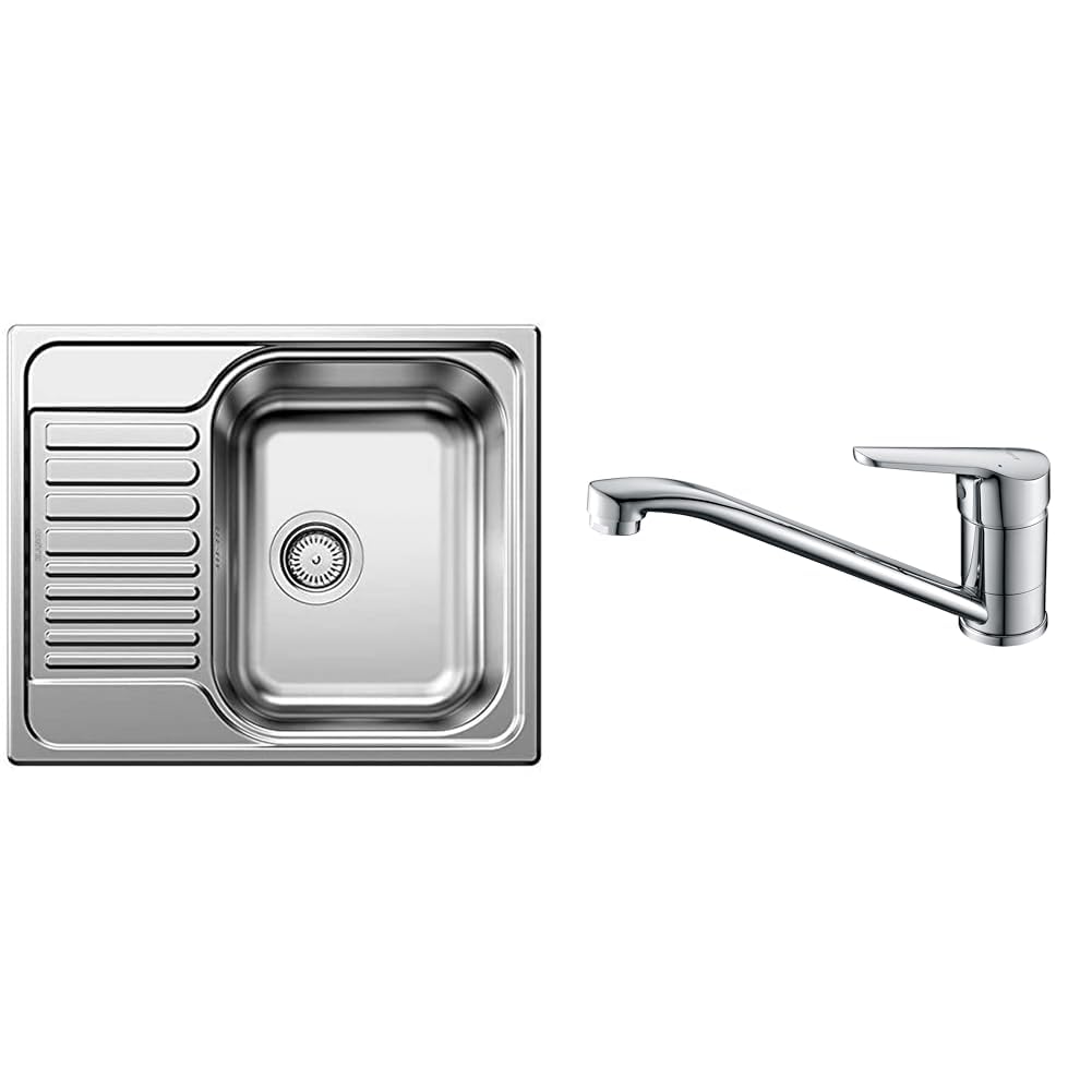 Évier Blanco Tipo 45 S Mini avec mitigeur cuisine Ibergrif M14450