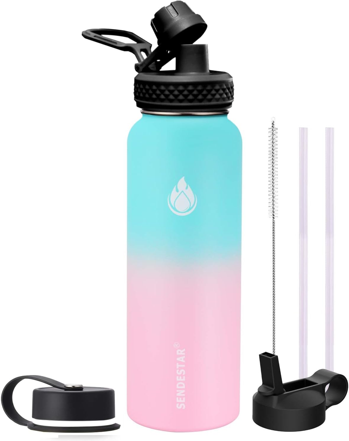 Supreme/Swing Top 1.0L Bottle Set of 2 水筒 透明 おしゃれ