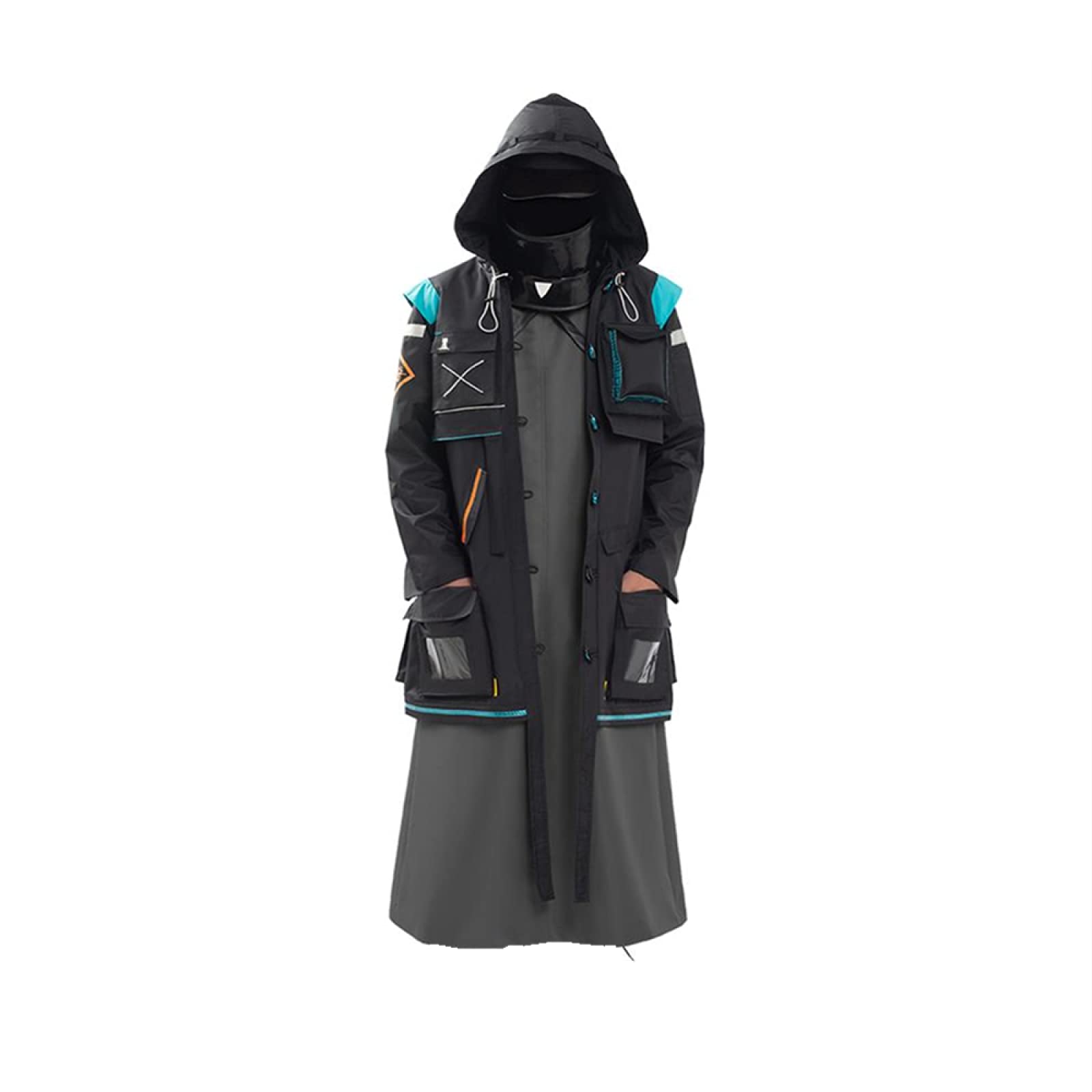 Game Arknights Doctor Cosplay Costume Outfit Robe Uniform Plus Size
