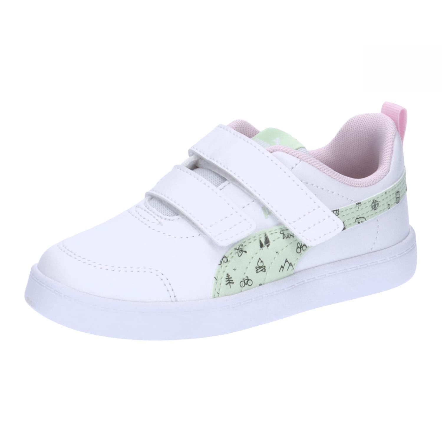PUMA Courtflex V2 Woods V Ps Sneaker, Unisex niños