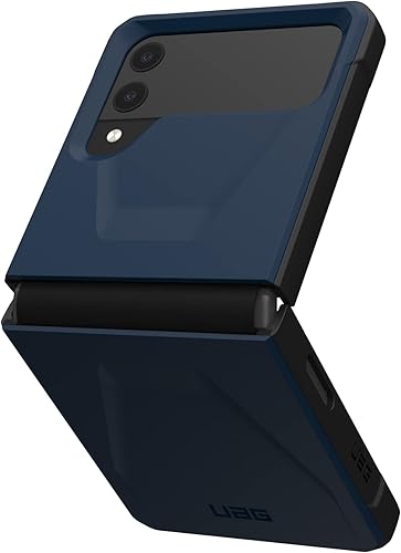Miniatura 6 de URBAN ARMOR GEAR UAG - Funda protectora para Samsung Galaxy Z Flip 4 2022, diseño civil azul, elegante, ultrafina, absorbente de golpes