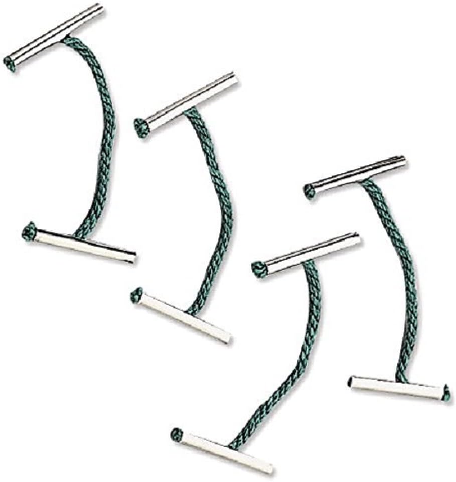 Q-Connect Metal Treasury Tag, 51 mm, Pack of 100, Green